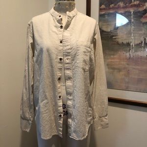 Oversized button down shirt